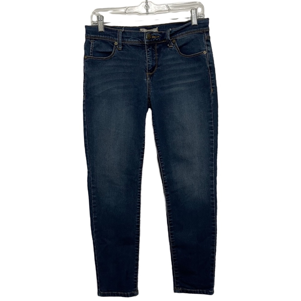 Free People Blue Skinny Jeans with Stretch